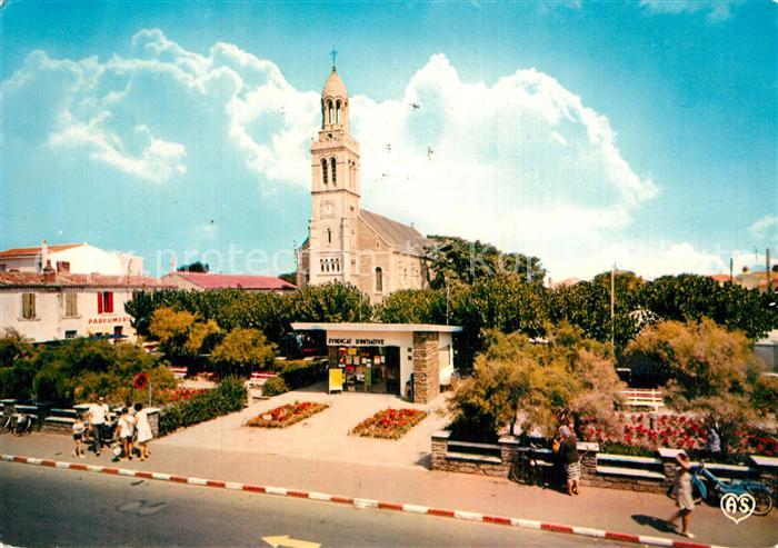 Croix de Vie Vendee Eglise Jardin