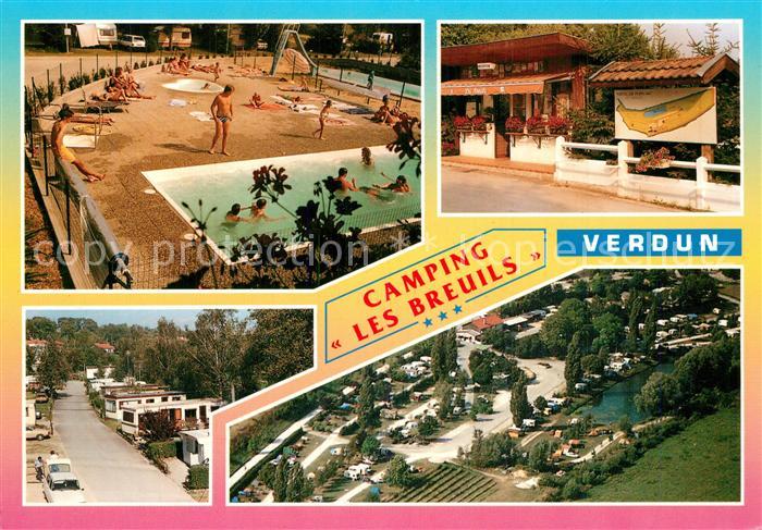 VERDUN Meuse Camping Caravaning Les Breuils Bar Alimentation Jeux Pêche Piscines