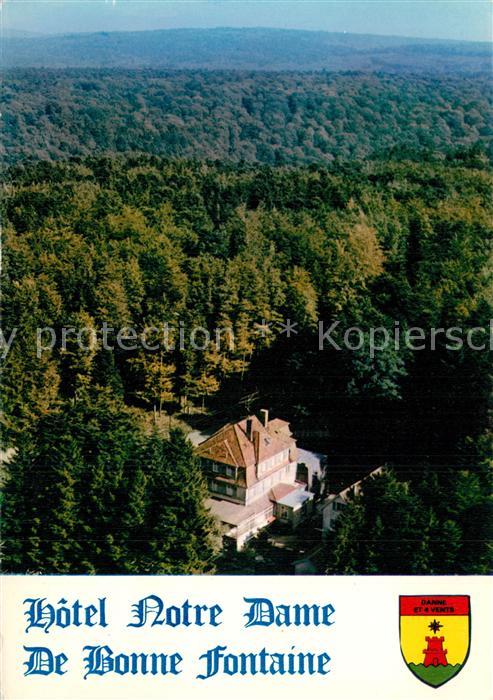 Danne-et-Quatre-Vents Hôtel Notre Dame de Bonne Fontaine vue