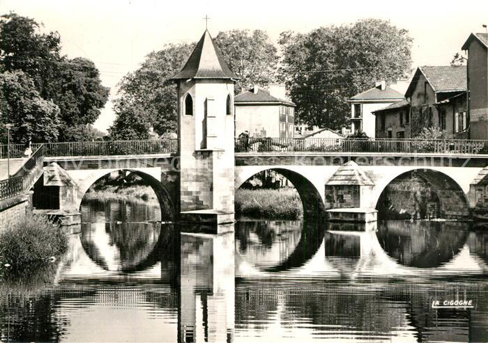 Bar-le-Duc Pont Notre Dame et l'Ornain