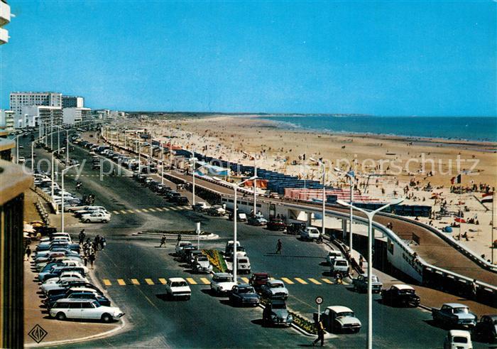Saint Jean de Monts Vue generale de la Plage