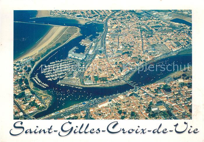 Saint-Gilles-Croix-de-Vie Vendee Vue aerienne