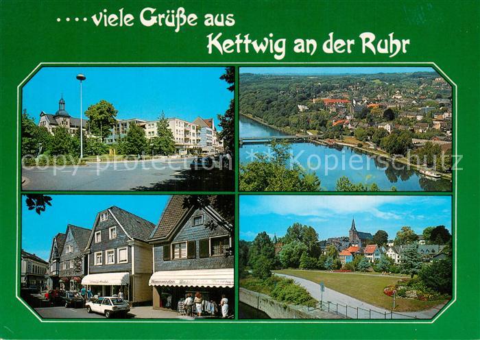 Kettwig Ortsansichten Fliegeraufnahme