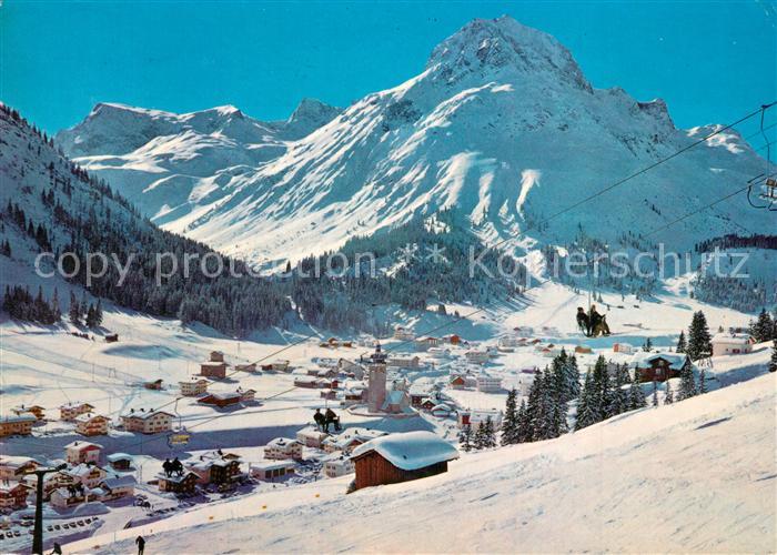 Lech Vorarlberg mit Omeshorn und Madloch