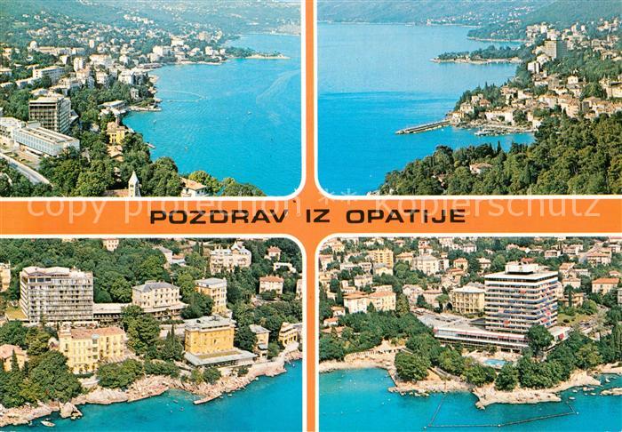 Opatija Abbazia Fliegeraufnahmen