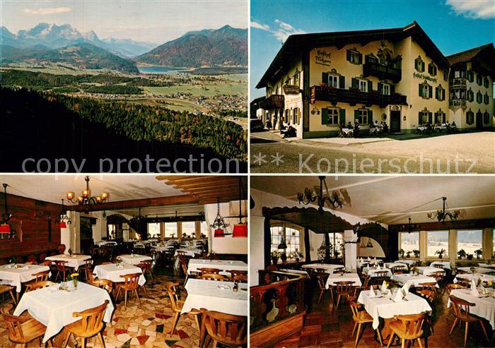 Kruen Panorama Gasthof Pension Schoettkarspitz Gastraeume