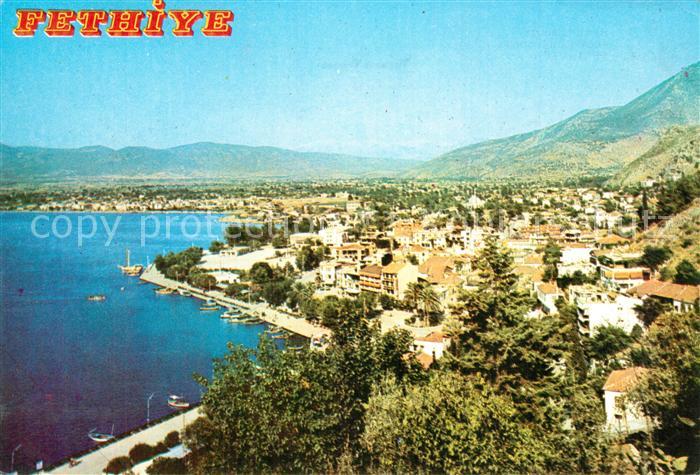 Fethiye Tuerkei Turkey Panorama