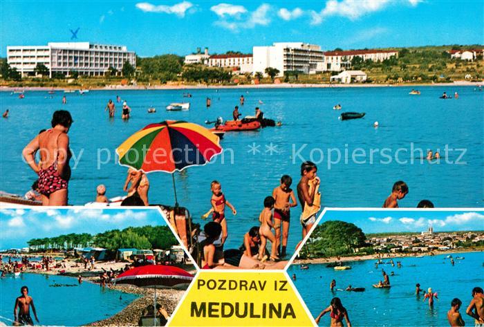 Medulin Panorama Strandpartien