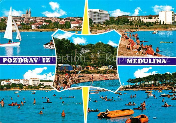 Medulin Panorama Strandpartien