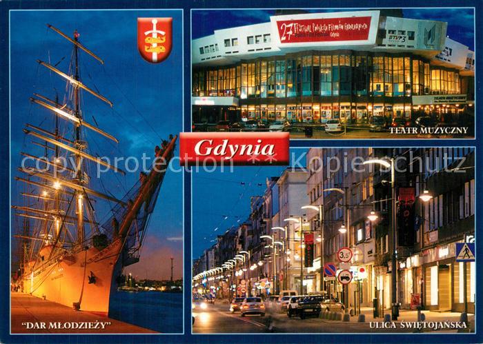 Gdynia Pommern Dar Mlodziezy Teatr Muzyczny Ulica Swietojanska