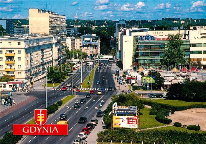 Gdynia Pommern Stadtansicht