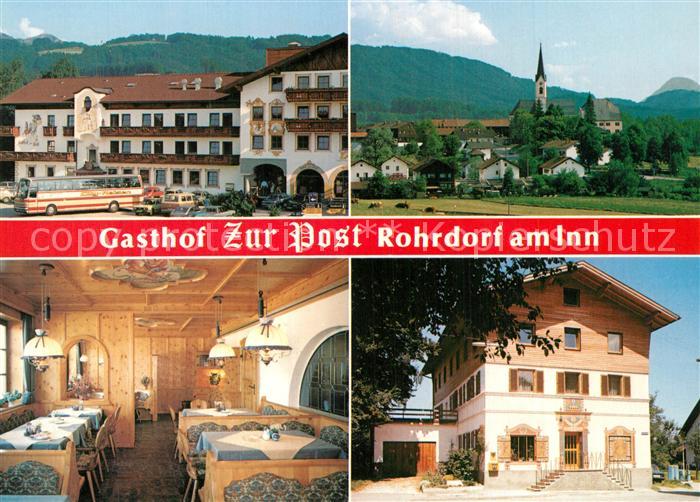 Rohrdorf Inn Gasthof Zur Post Gaststube Panorama