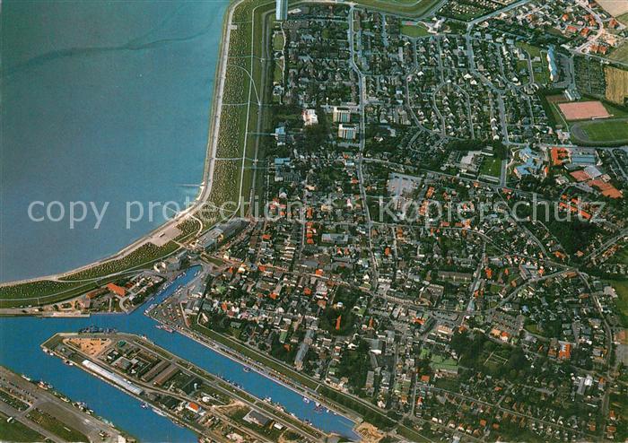 Buesum Nordseebad Fliegeraufnahme