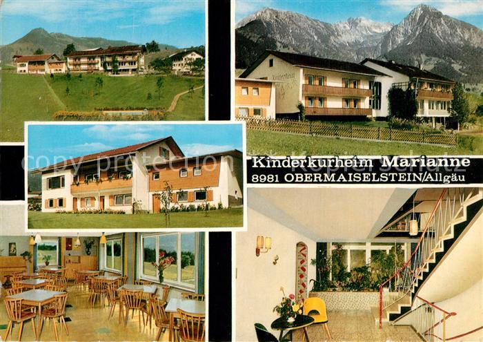 Obermaiselstein Kinderkurheim Marianne Speisesaal Treppenaufgang