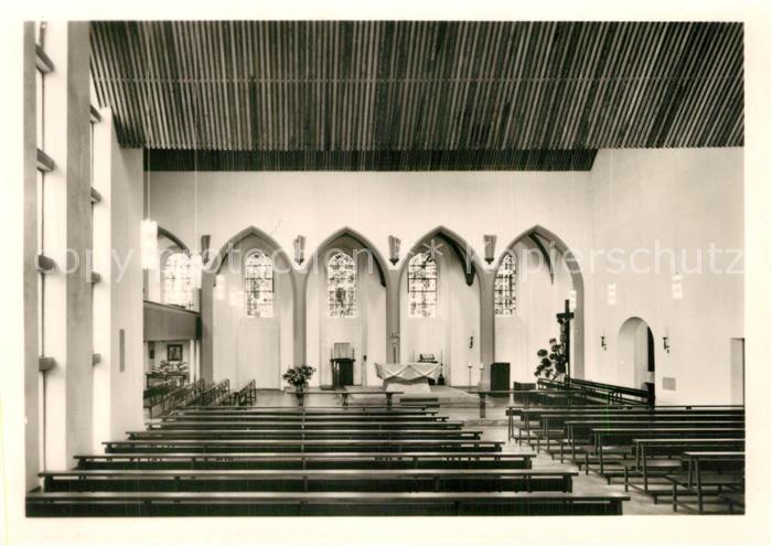 Waldbroel St Michael Kirche Inneres