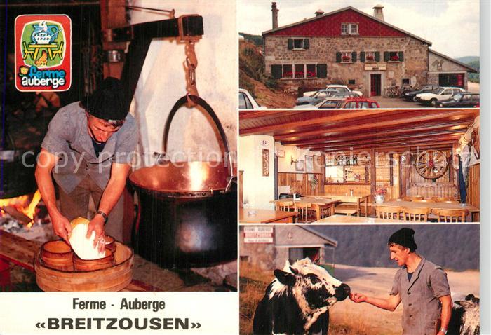 La Bresse Ferme Auberge Breitzousen Gaststube Käs