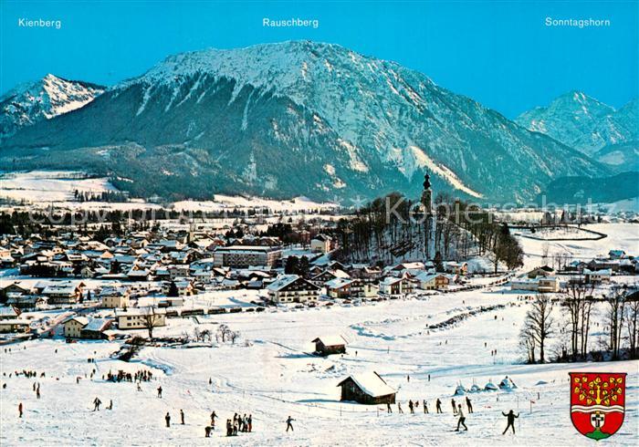 Ruhpolding mit Rauschberg Kienberg und Sonntagshorn
