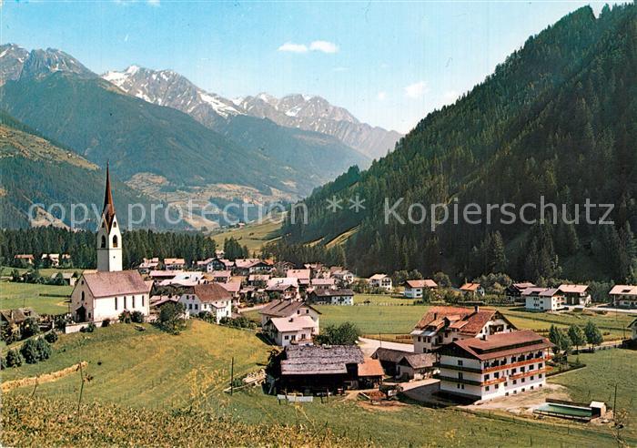 Luttach Ahrntal Suedtirol Panorama