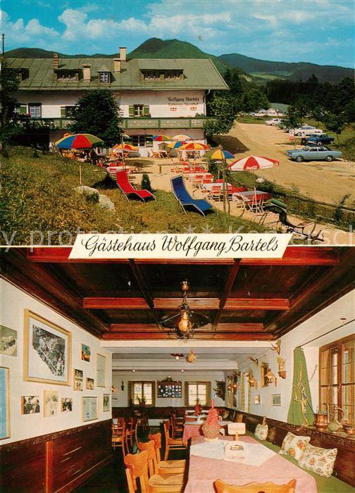 Hintersee Berchtesgaden Gaestehaus Wolfgang Bartels Gastraum