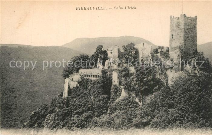 Ribeauville Haut Rhin Elsass Saint Ulrich