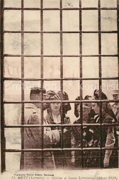 Metz 57 Moselle Officier et Jeunes Lorraine