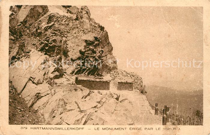 Hartmannswillerkopf Monument Erige