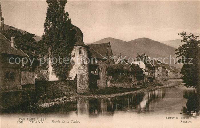 Thann Haut Rhin Elsass Bords de la Thur