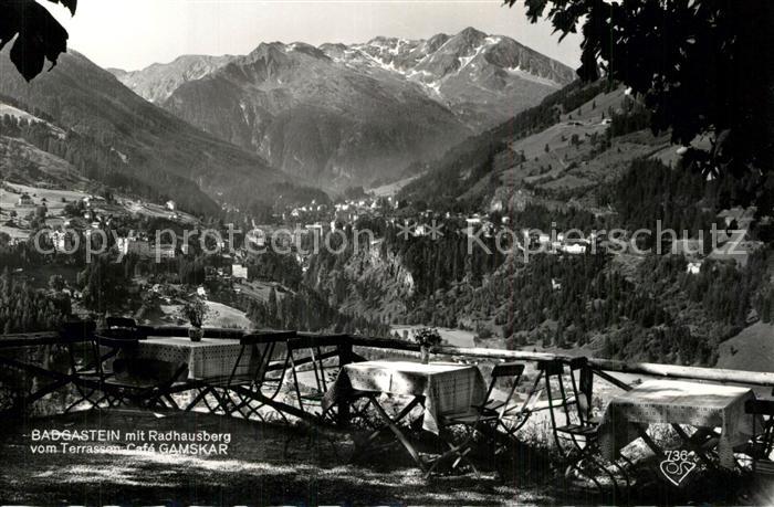 Bad Gastein mit Radhausberg Caf? Gamskar