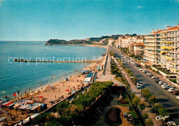 Saint-Jean-de-Luz Promenade Jacques Thibault Plage