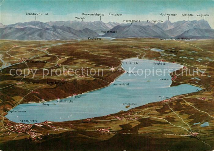 Starnbergersee Panorama