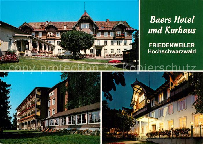 Friedenweiler Baers Hotel Kurhaus