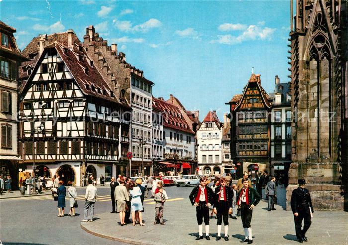 Strasbourg Alsace Place de la Cathedrale