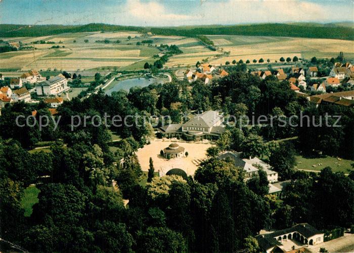 Bad Meinberg Fliegeraufnahme Kohlens?ure Heilbad