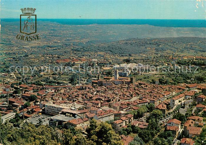 Grasse Alpes Maritimes Fliegeraufnahme