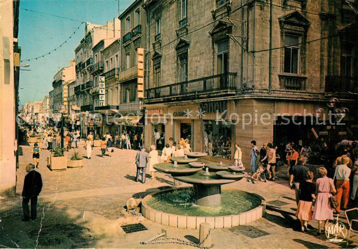 Sete Cette Rue Pietonne