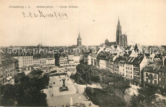 Strassburg Elsass Kleberplatz
