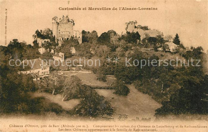 Barr Bas-Rhin Chateau d Ottrott