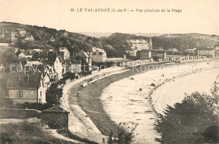 Le Val Andre Vue generale de la Plage