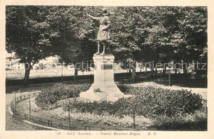 Dax Landes Statue Maurice Boyau