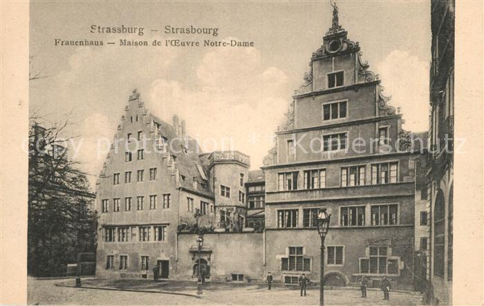 Strasbourg Alsace Maison de l’Oeuvre Notre Dame