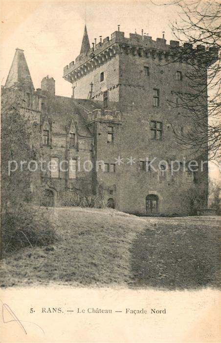 Rans Le Chateau Facade Nord