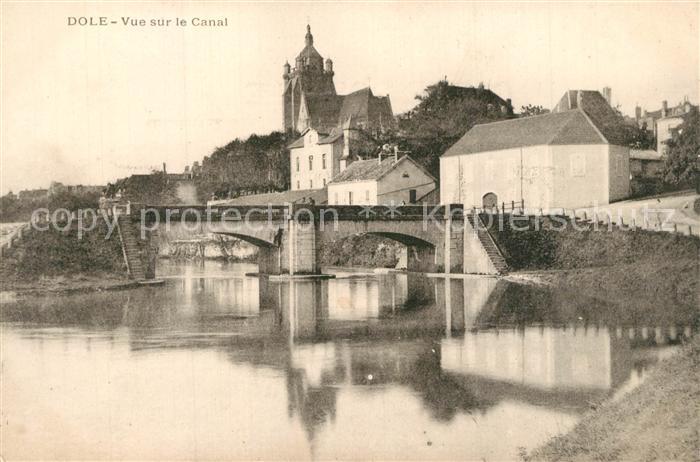 Dole Jura Vue sur le Canal