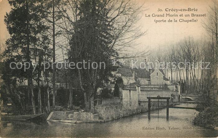 Crecy en Brie Le Grand Morin et un Brasset Porte de la Chapelle