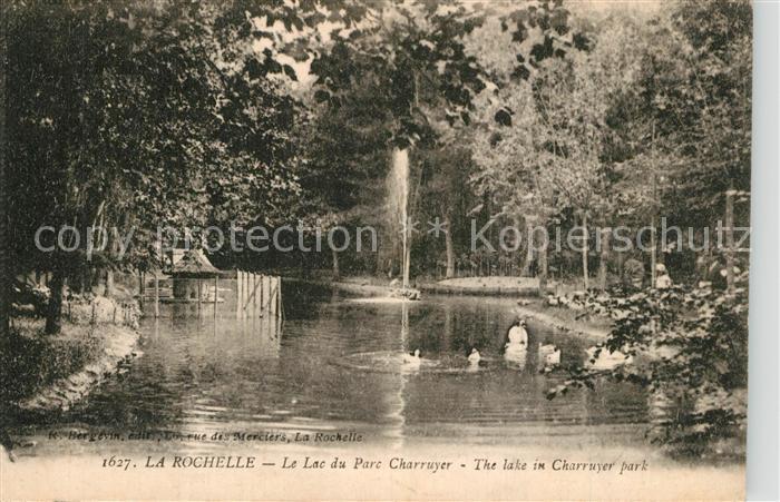 La Rochelle Charente-Maritime Le Lac du Parc Charruyer