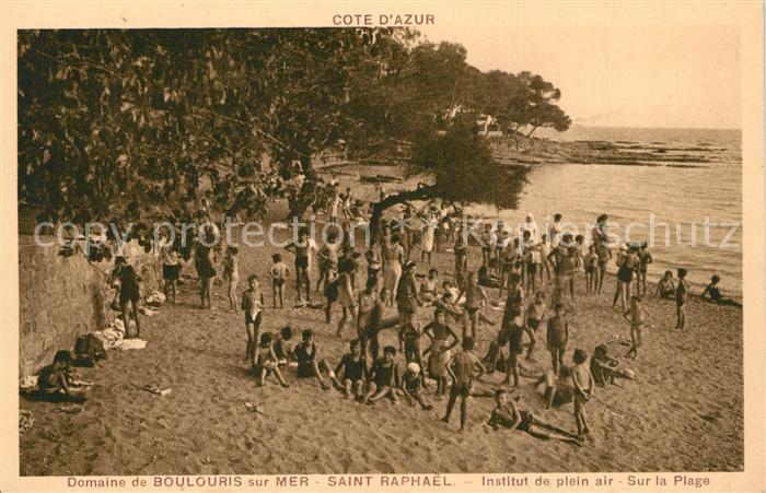 Boulouris Saint Raphael Institut de plein air Sur la Plage