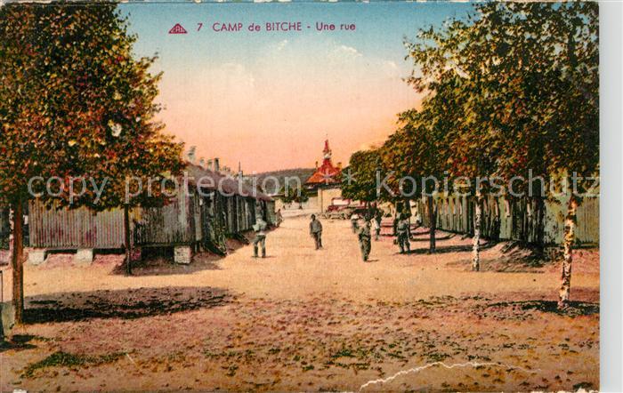 Bitche Moselle Camp de Bitche Une rue