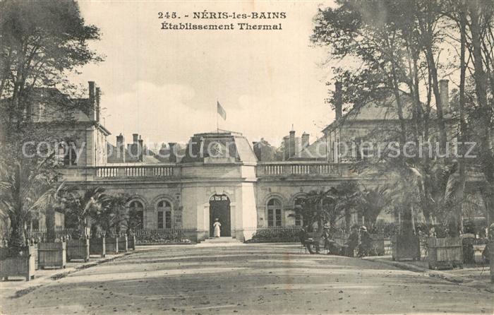 Neris-les-Bains Etablissement Thermal