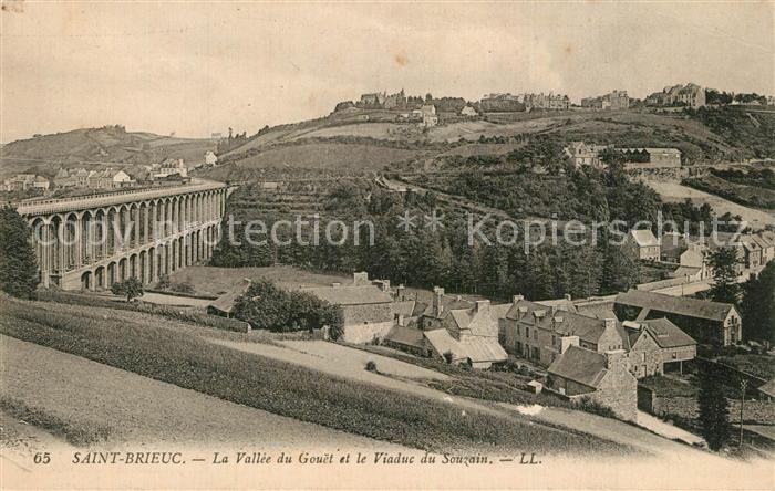 Saint-Brieuc Cotes-d Armor La Vallee du Gouet et le Viaduc du Souz