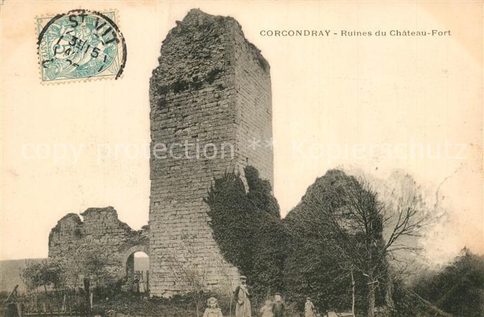 Corcondray Ruines du Chateau Fort