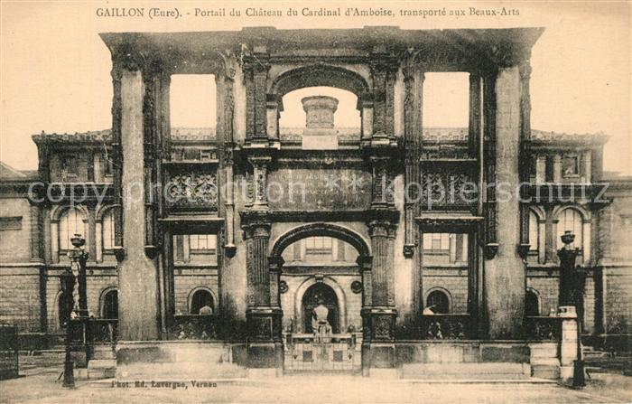 Gaillon Portail du Chateau du Cardinal d’Ambois